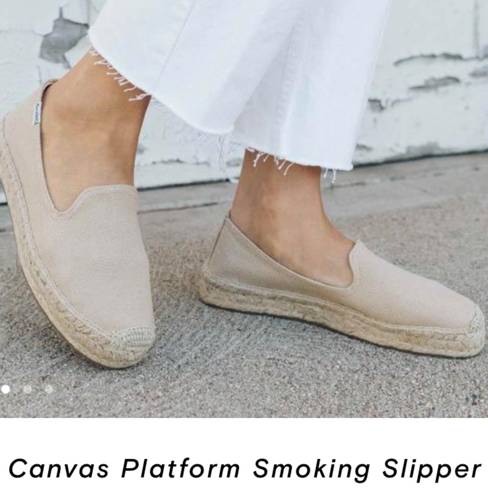 Soludos platform smoking slipper